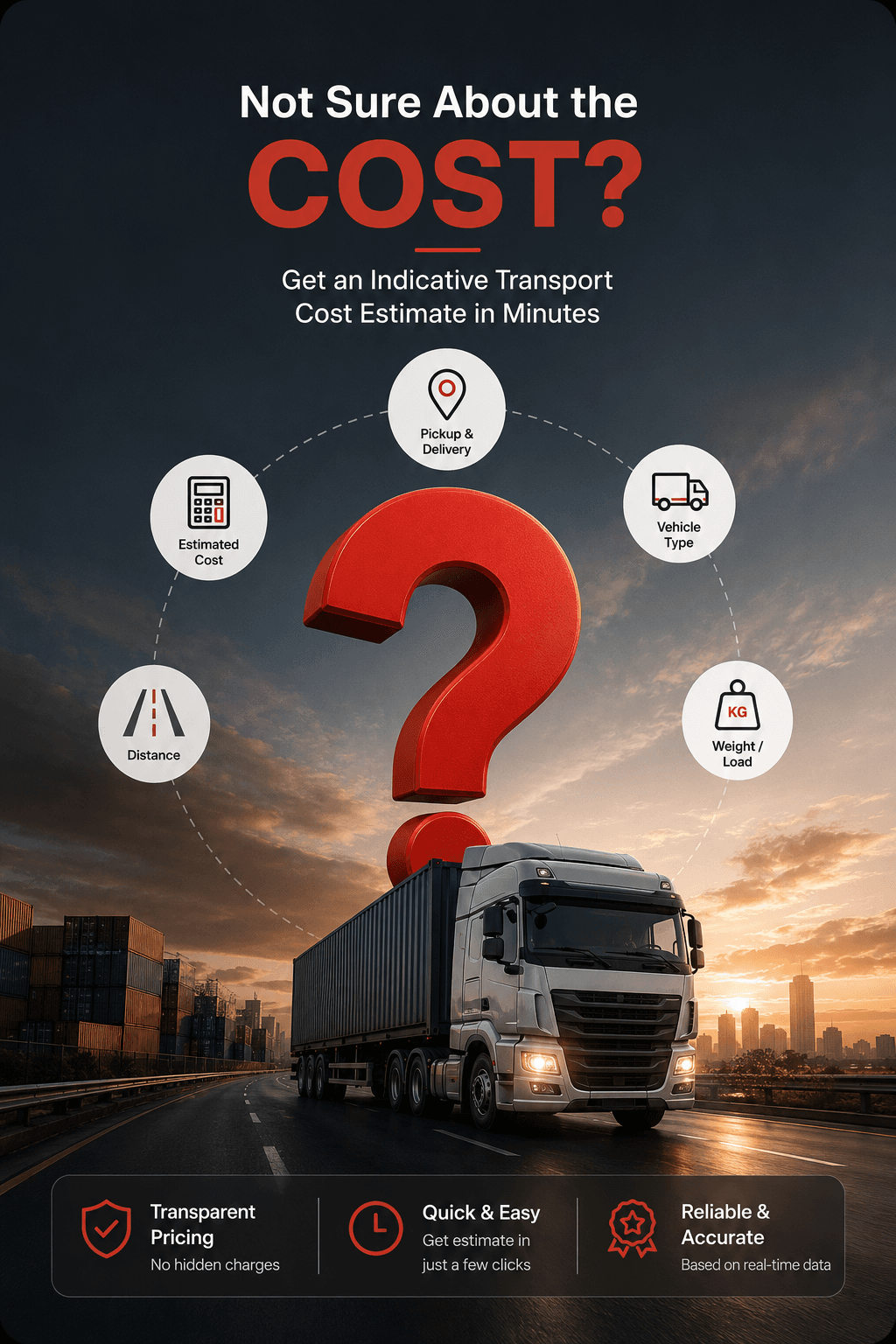 Sai Baba Transport truck